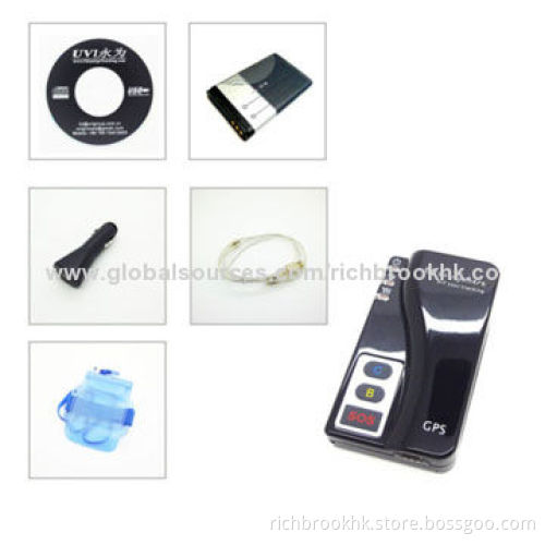 GPS personal tracker, supports check location by SMS and GPRS